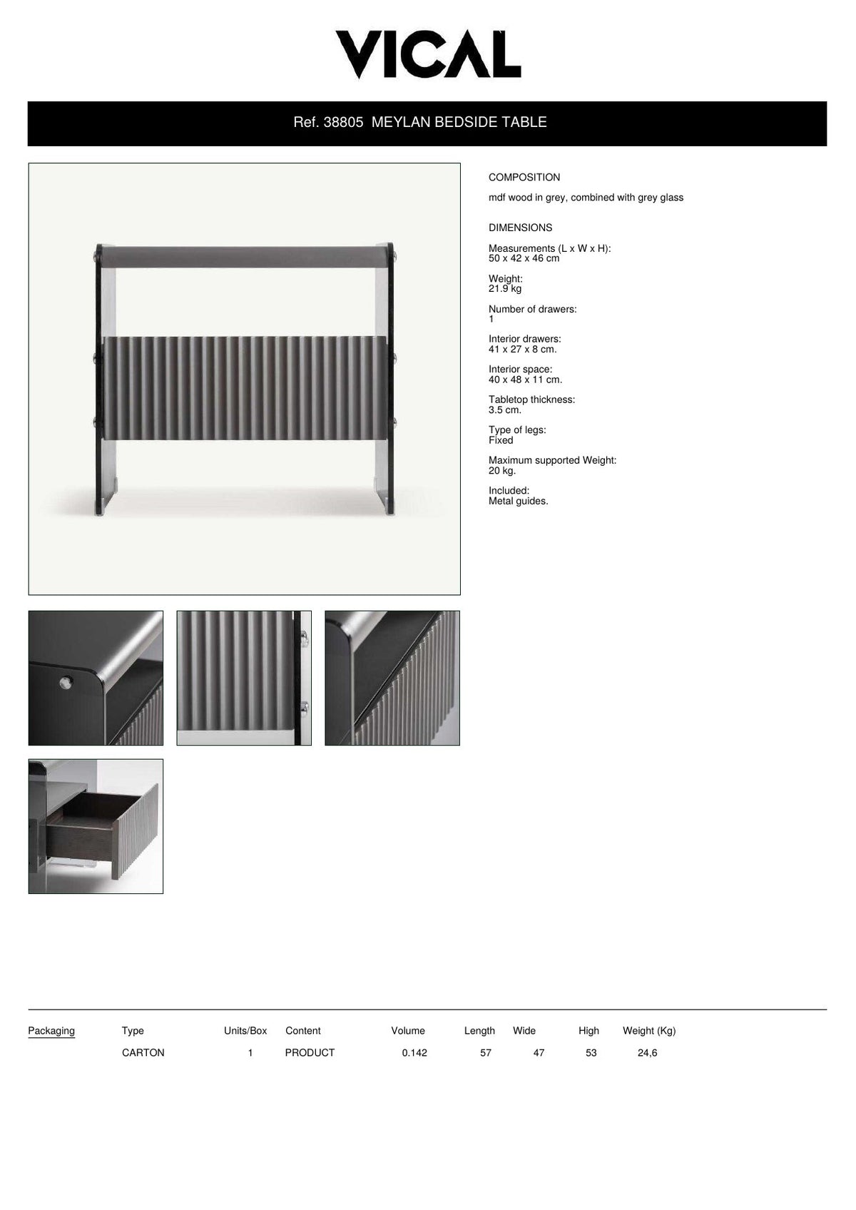Vical Factsheet 38805 Meylan