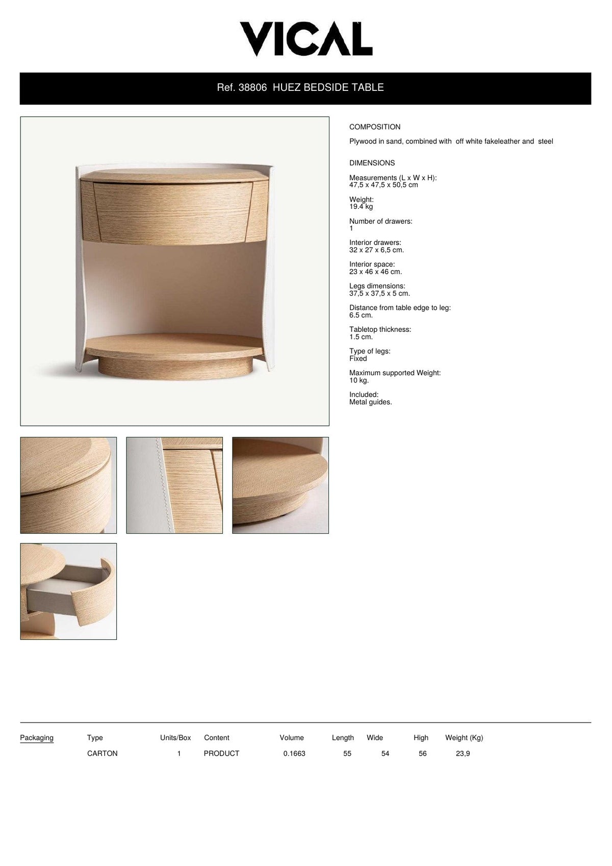 Vical Factsheet 38806 Huez