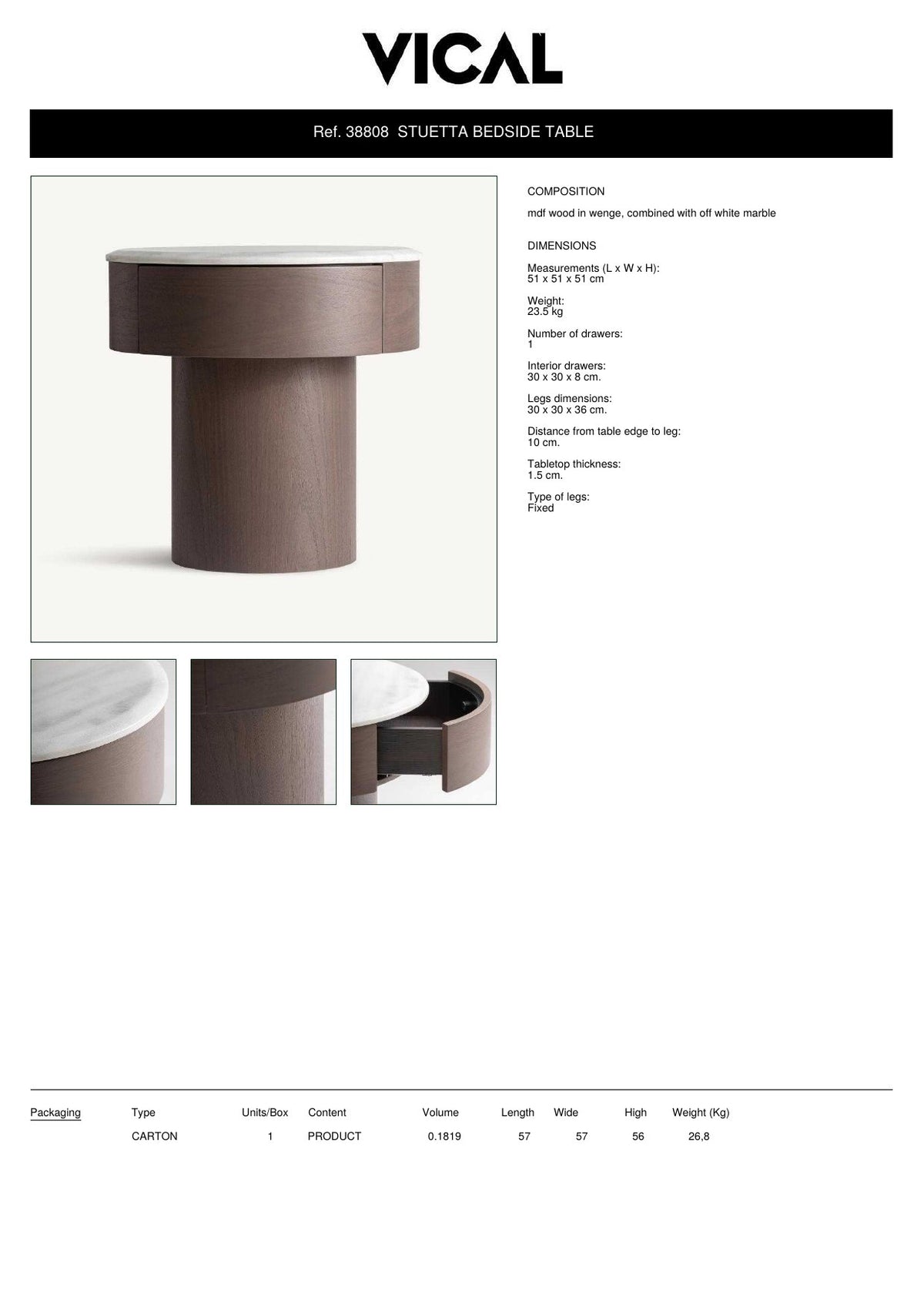 Vical Factsheet 38808 Stuetta