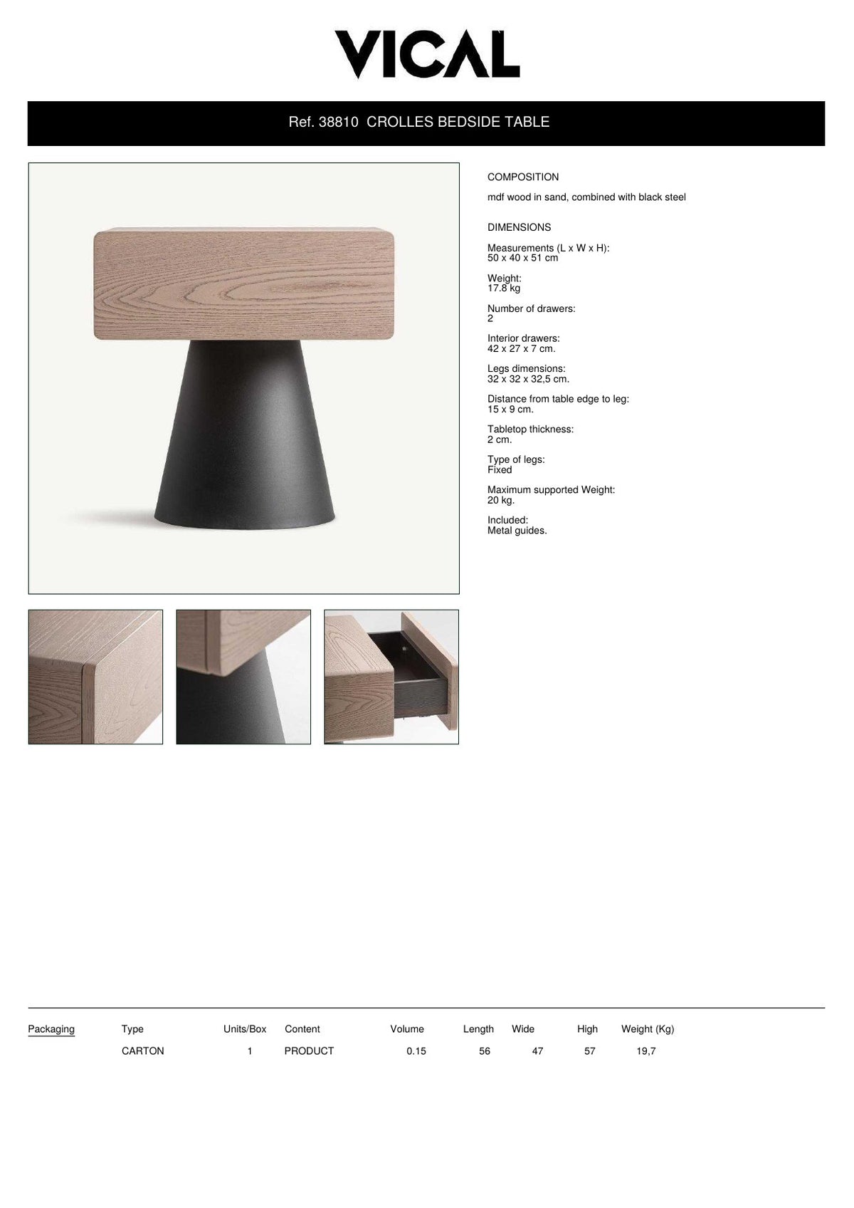 Vical Factsheet 38810 Crolles