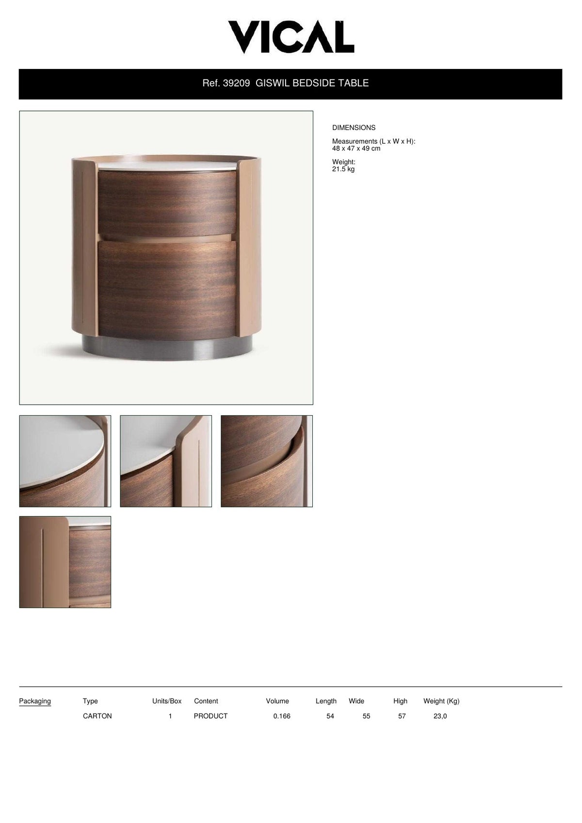 Vical Factsheet 39209 Giswil