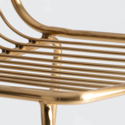 Vical - Metall-Barstuhl Wire in Gold - Codeso Living