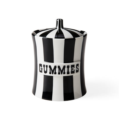 Jonathan Adler Vorratsdose Vice Canister Gummies | Schwarz