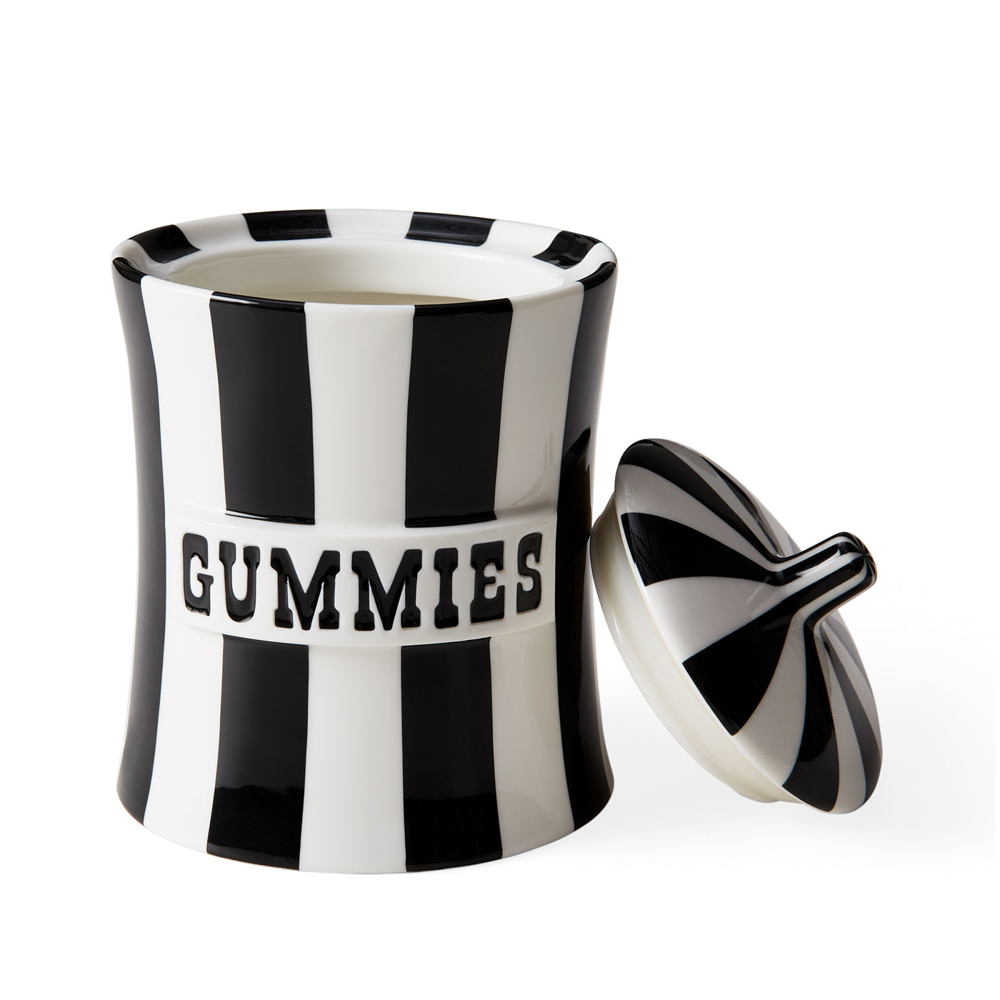 Jonathan Adler Vorratsdose Vice Canister Gummies | Schwarz