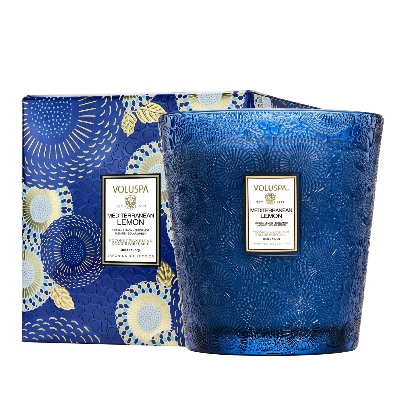 Voluspa 3-Docht Duftkerze Mediterranean Lemon | 1.077 g
