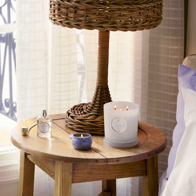 Voluspa 3-Docht Duftkerze Mountain Lavender & Chamomile | Luxe Jar