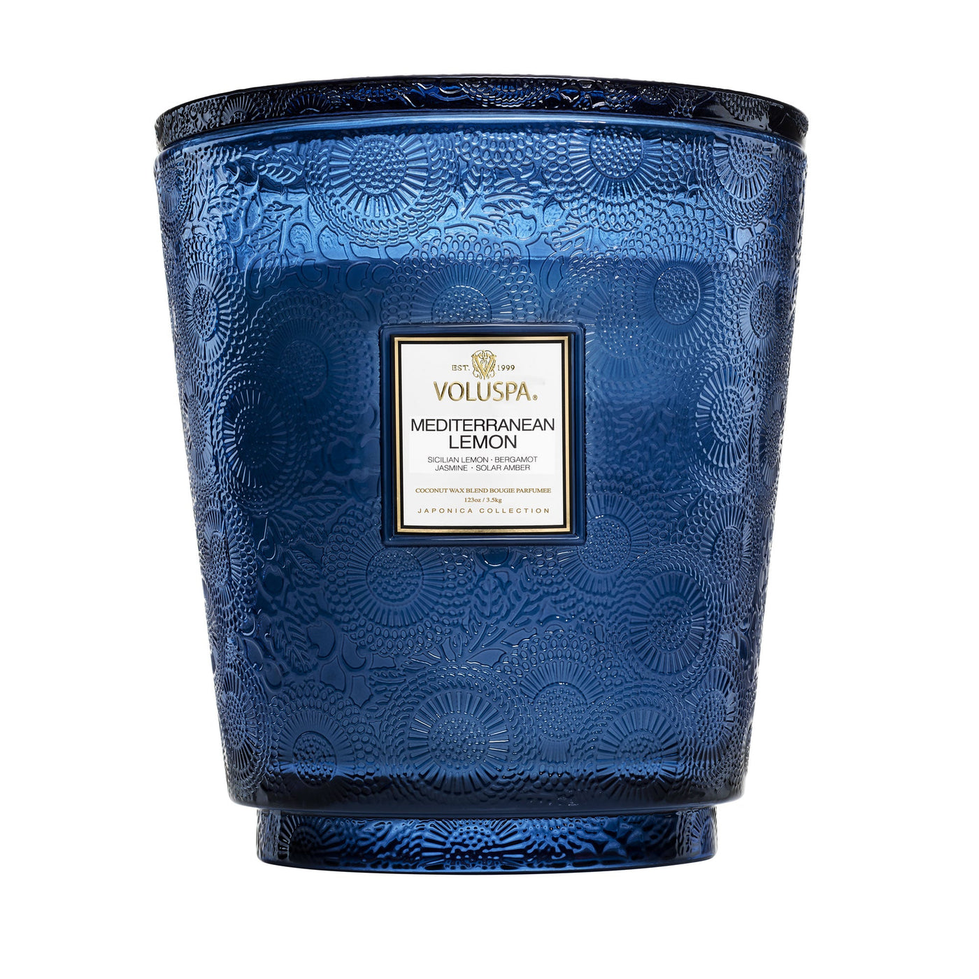 Voluspa 5-Docht Duftkerze Mediterranean Lemon | 3,5 kg