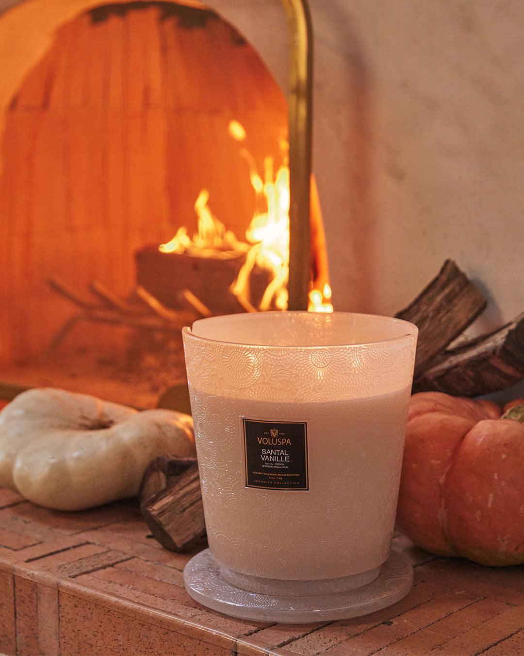 Voluspa 5-Docht Duftkerze Santal Vanille Japonica Collection