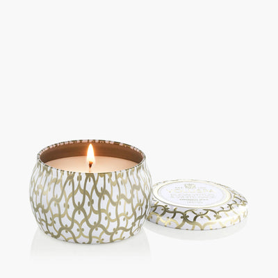 Voluspa Duftkerze Eucalyptus & White Sage | Mini-Dose mit Deckel