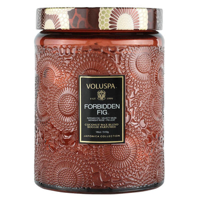 Voluspa Duftkerze Forbidden Fig | Japonica Collection | Large Jar