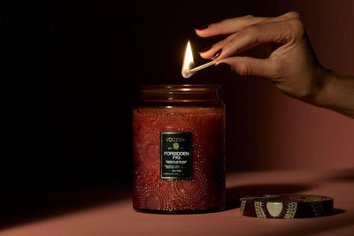 Voluspa Duftkerze Forbidden Fig | Japonica Collection | Large Jar