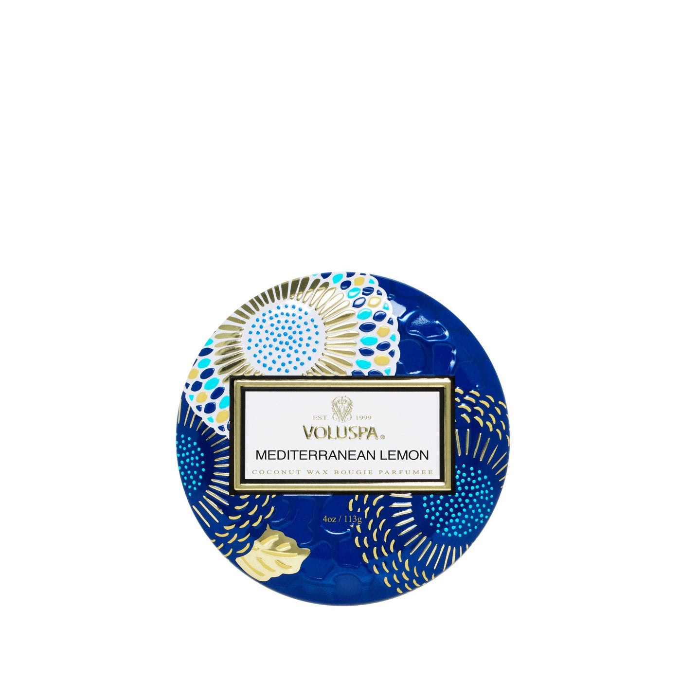 Voluspa Duftkerze Mediterranean Lemon | Mini-Tin