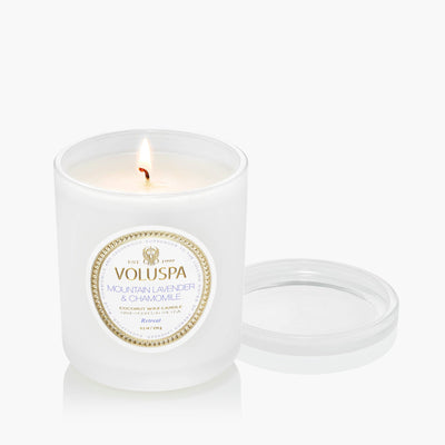 Voluspa Duftkerze Mountain Lavender & Chamomile | Classic Candle