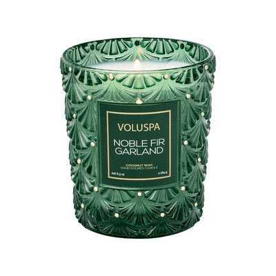 Voluspa Duftkerze Noble Fir Garland Limited Holiday Edition | Classic Candle