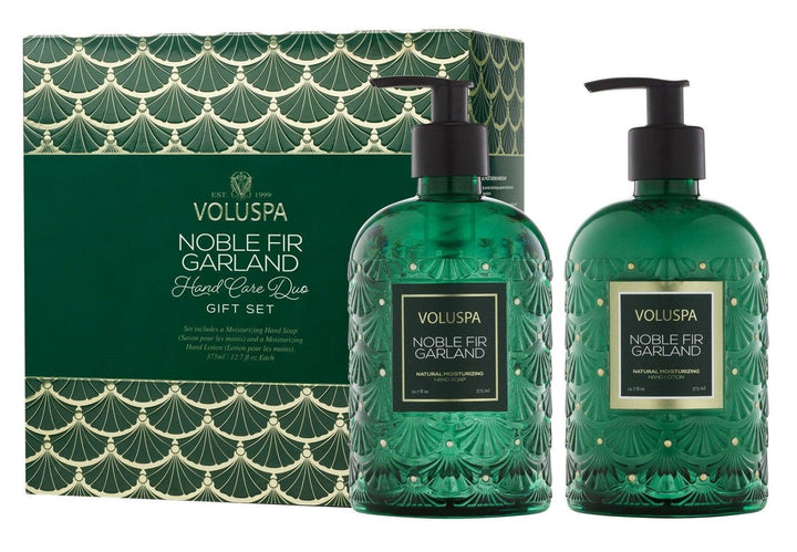 Voluspa Handpflege Geschenkset Noble Fir Garland | Handseife & Lotion