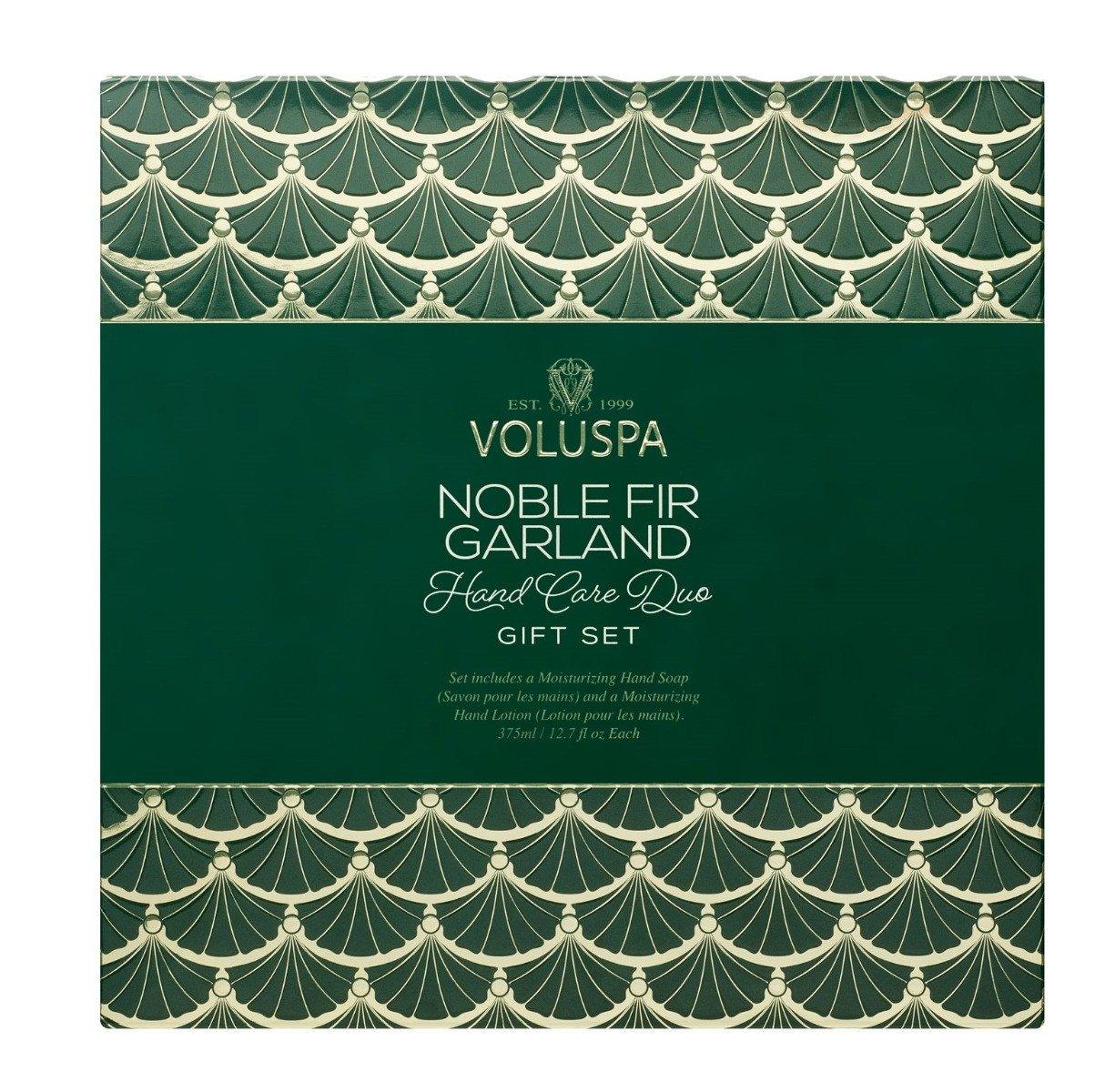 Voluspa Handpflege Geschenkset Noble Fir Garland | Handseife & Lotion