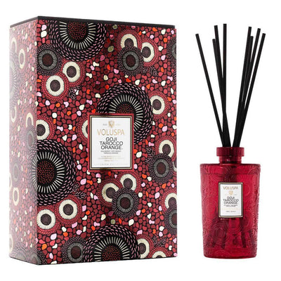 Voluspa Raumduft Goji Tarocco Orange | Diffuser mit Duftstäbchen 500 ml