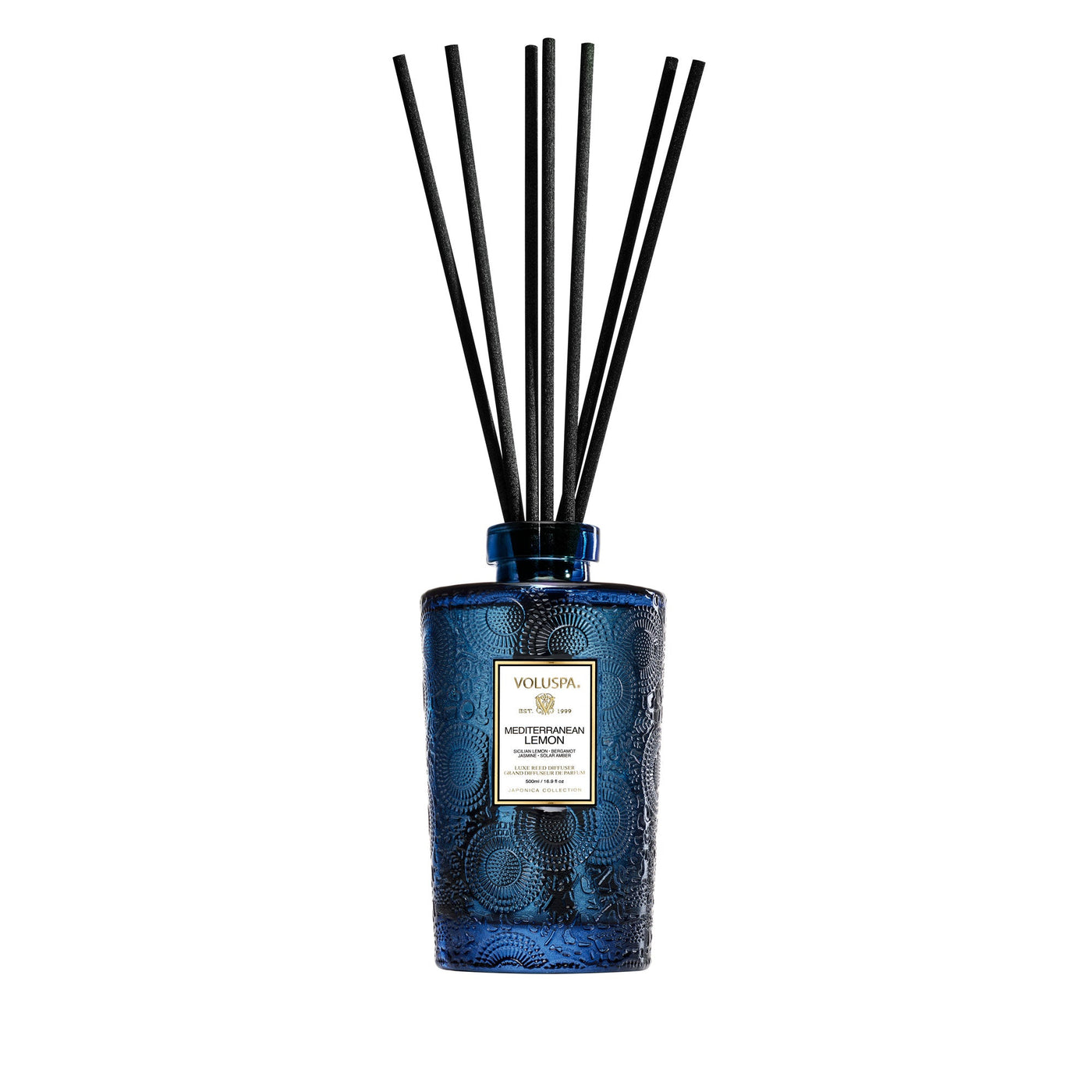 Voluspa Raumduft Mediterranean Lemon | Luxe Diffuser mit Duftstäbchen