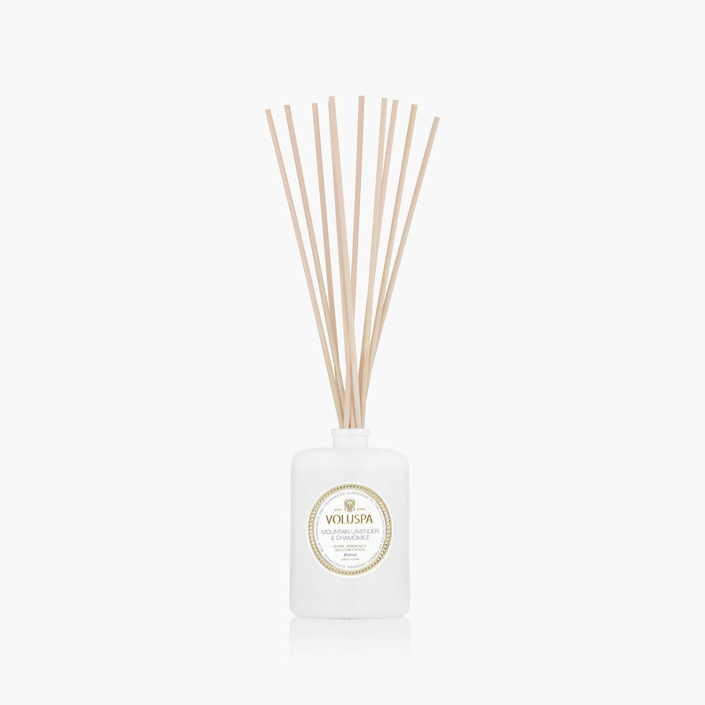 Voluspa Raumduft Mountain Lavender & Chamomile | Diffuser mit Duftstäbchen