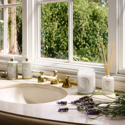 Voluspa Raumduft Mountain Lavender & Chamomile | Diffuser mit Duftstäbchen