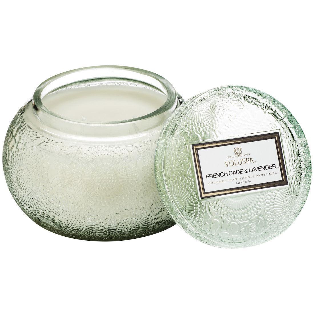 Voluspa - 2-Docht Duftkerze French Cade Lavender | Japonica Collection | Chawan Bowl - Codeso Living