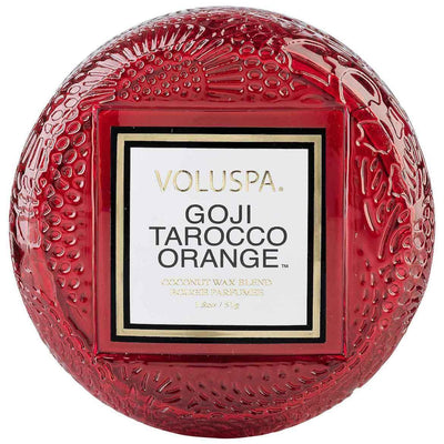 Voluspa - Duftkerze Goji Tarocco Orange | Japonica Collection | Macaron - Codeso Living