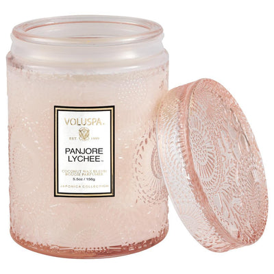 Voluspa - Duftkerze Panjore Lychee | Japonica Collection | Small Jar - Codeso Living