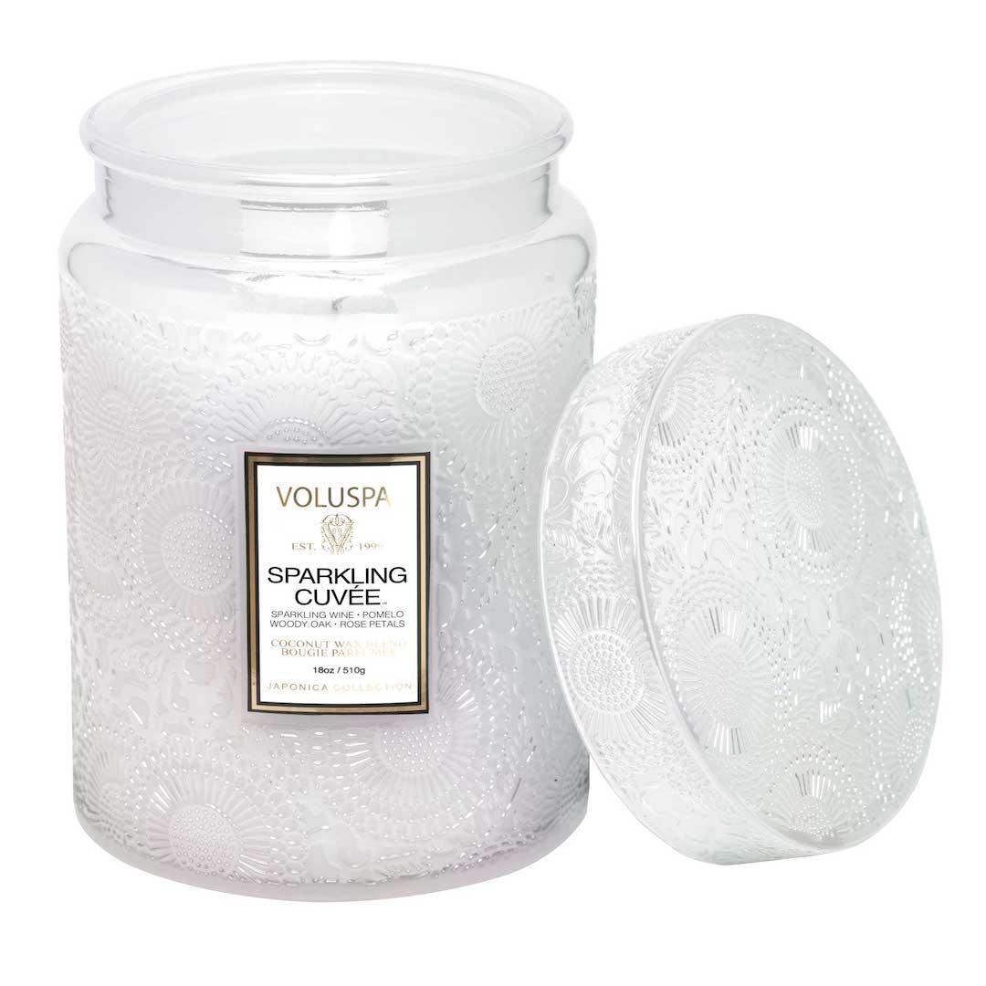 Voluspa Voluspa Duftkerze Sparking Cuvée Limited Holiday Edition | Large Jar Codeso Living