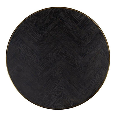 Richmond Interiors 2er Set Couchtisch Blackbone | Gold