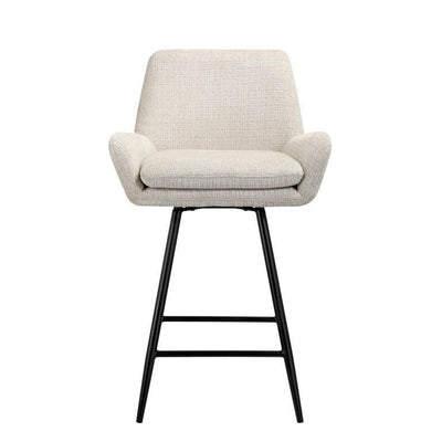 Richmond Interiors Chenille Barhocker Linsey | Beige
