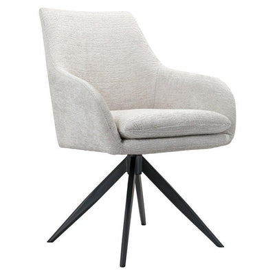 Richmond Interiors Dreh-Esszimmerstuhl Lisonne | cream