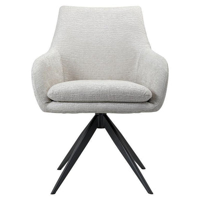 Richmond Interiors Dreh-Esszimmerstuhl Lisonne | cream