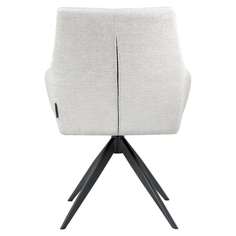 Richmond Interiors Dreh-Esszimmerstuhl Lisonne | cream