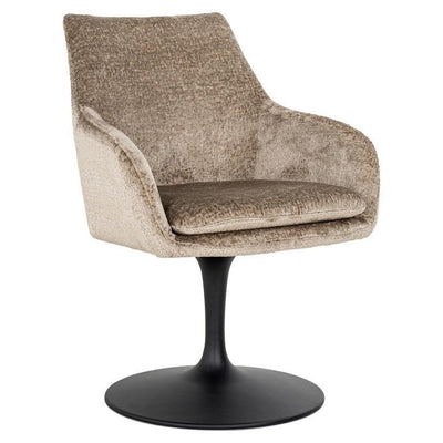 Richmond Interiors Drehstuhl Marlon | Bergen 104 taupe
