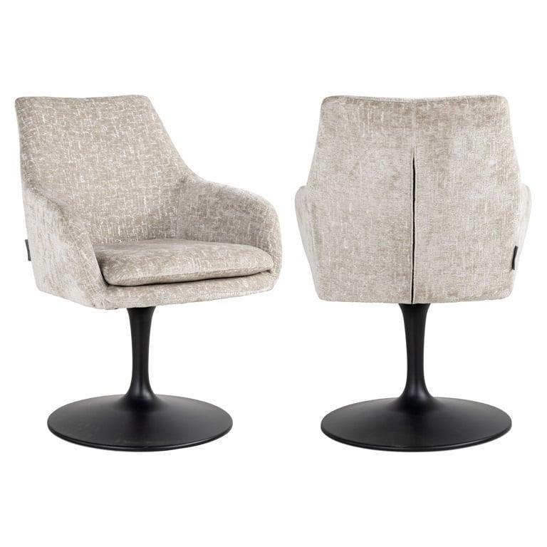 Richmond Interiors Drehstuhl Marlon | Island pearl 106