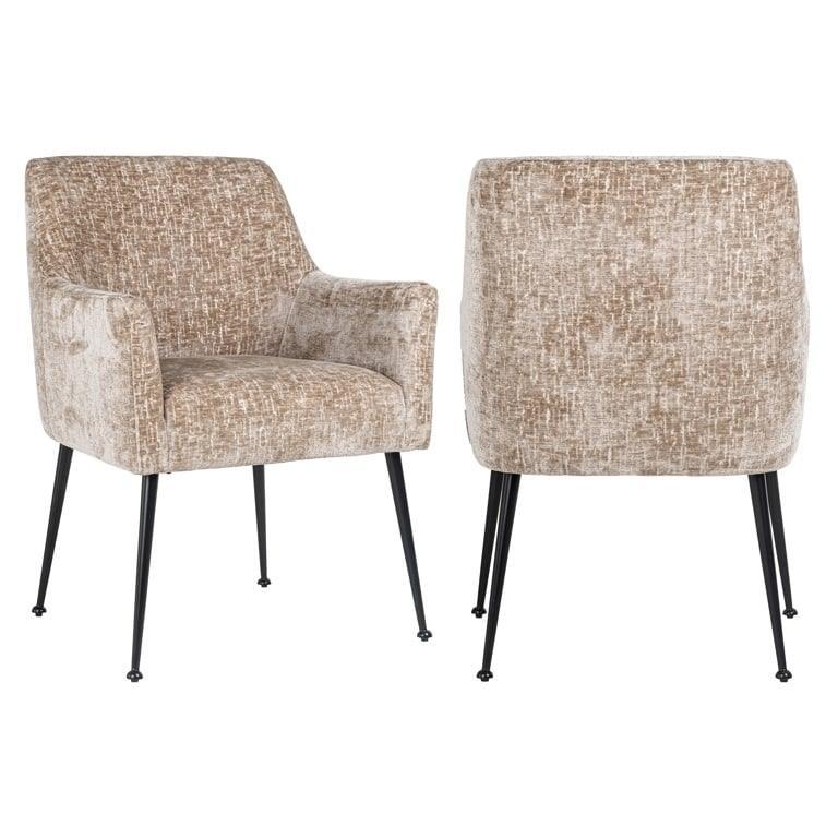 Richmond Interiors Esszimmerstuhl Harley | Beige