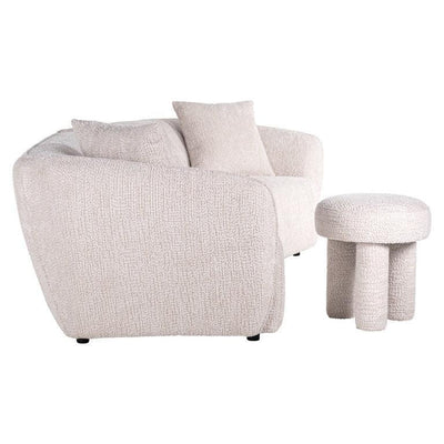 Richmond Interiors Hocker Pommery | Cremé