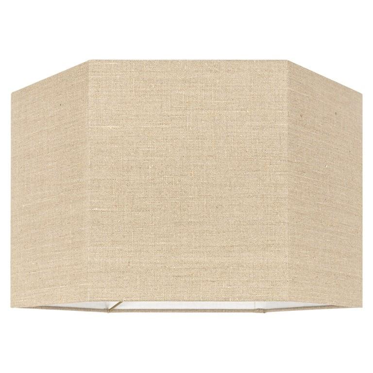 Richmond Interiors Lampenschirm Sally aus Leinen | 40x46 cm