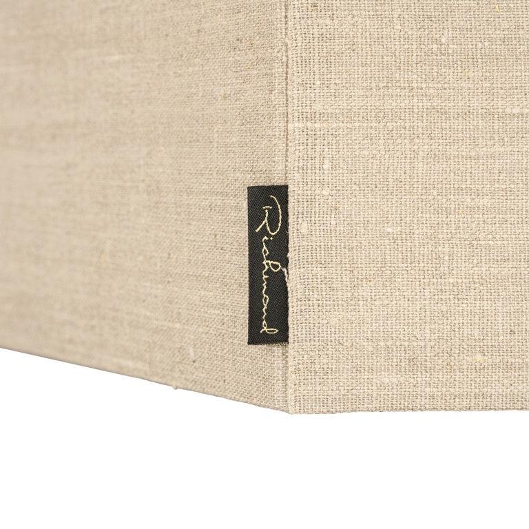 Richmond Interiors Lampenschirm Sally aus Leinen | 48x55 cm