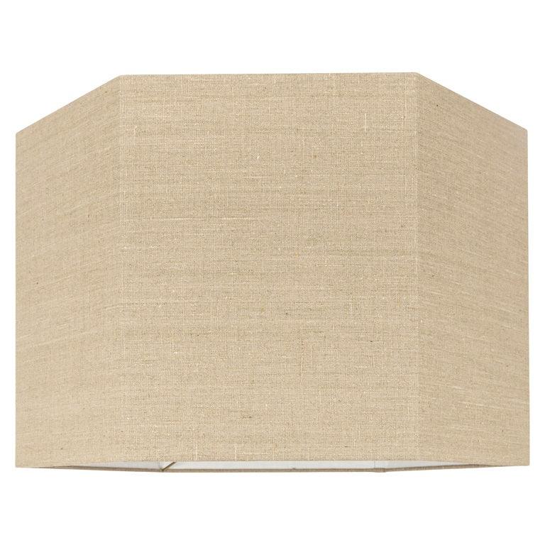 Richmond Interiors Lampenschirm Sally aus Leinen | 48x55 cm
