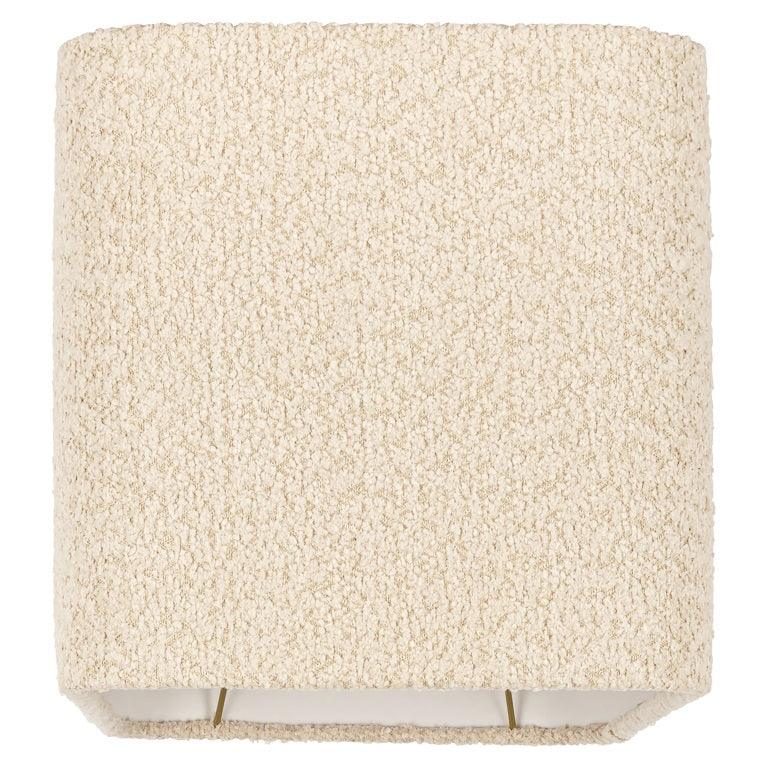 Richmond Interiors Rechteckiger Lampenschirm Miley aus Bouclé | 55x25 cm