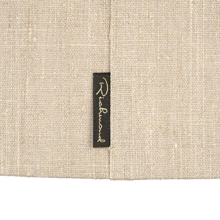Richmond Interiors Runder Lampenschirm Sally aus Leinen | ø 40 cm