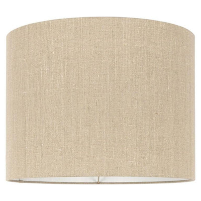 Richmond Interiors Runder Lampenschirm Sally aus Leinen | ø 40 cm