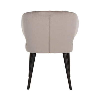 Richmond Interiors Samt-Armlehnstuhl Indigo | Khaki