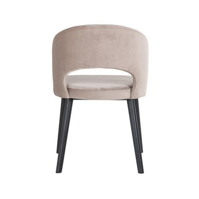 Richmond Interiors Samtstuhl Savoy | Khaki