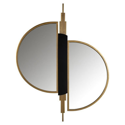 Richmond Interiors Spiegel Adelyn | Gebürstetes Gold