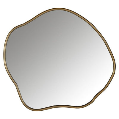 Richmond Interiors Spiegel Allyson | Gebürstetes Gold