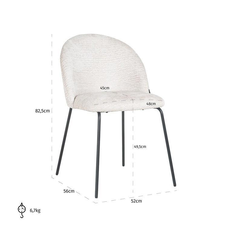 Richmond Interiors Stuhl Alyssa | cream