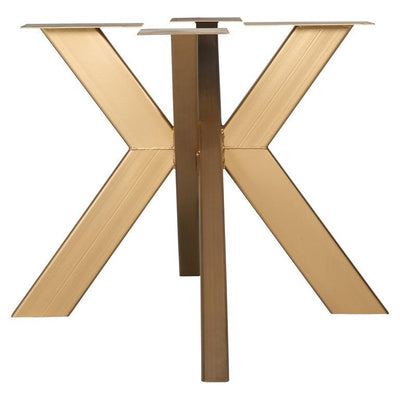 Richmond Interiors Tischbein Industrial Spider Gold | 155x100 cm