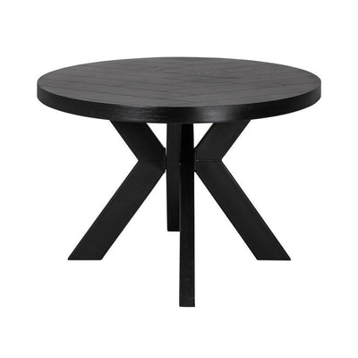 Richmond Interiors Tischbein Industrial Spider Schwarz | 155x100 cm